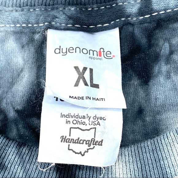 Dyenamite Alvord Bulldog Short Sleeve Tie Dye Tee - Picture 3 of 5